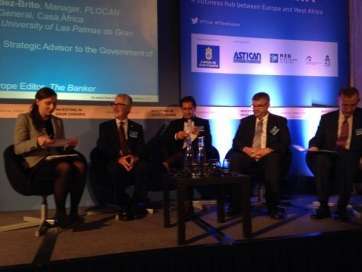 Un momento del acto en Londres (Foto TA)