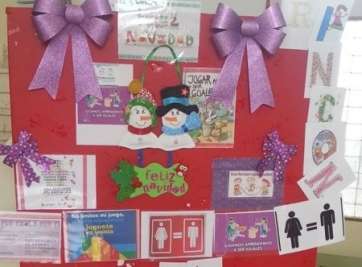 Actividades navideñas en el IES Casas Nuevas (Foto TA)