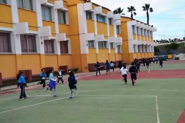 Instalaciones del Colegio de Príncipe de Asturias (Foto TA)