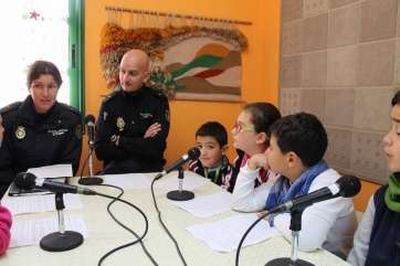 Alfonso García Armas y Cristina Quevedo durante la entrevista (Foto TA)