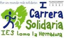Cartel de la carrera solidaria (Foto TA)