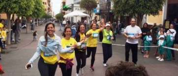 El evento tuvo lugar esta mañana en la zona comercial de Telde (Foto TA)