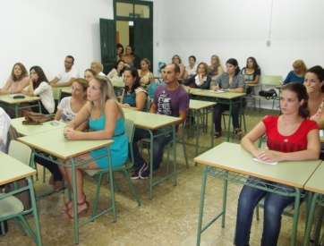 Imagen de archivo de alumnos del CEPA Telde-Casco (Foto TA)