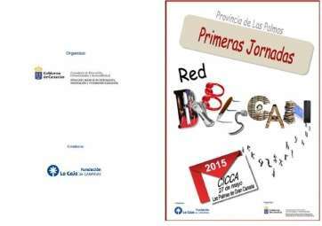 Cartel de las I Jornadas Bibescan en la provincia de Las Palmas (Foto TA)