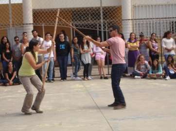 Actividad en el IES Profesor Antonio Cabrera Pérez (Foto TA)