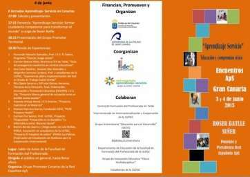 Cartel del encuentro formativo (Foto TA)