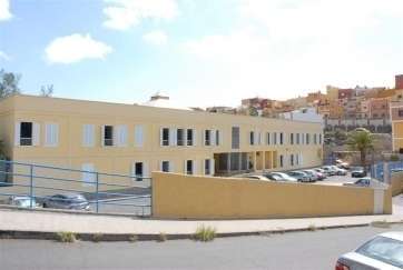 Fachada del IES José Frugoni Pérez, conocido también como La Rocha (Foto TA)