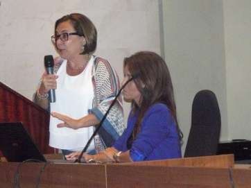 Exposición de los proyectos de ApS de los centros teldenses en la ULPGC (Foto TA)