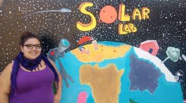 La alumna del IES Valle de Los Nueve Sofía Bordonaro (Foto TA)