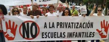 Imagen de archivo de una asamblea de Podemos Telde (Foto TA)