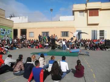 Imagen de archivo de un actividad en el IES José Frugoni de Telde (Foto TA)