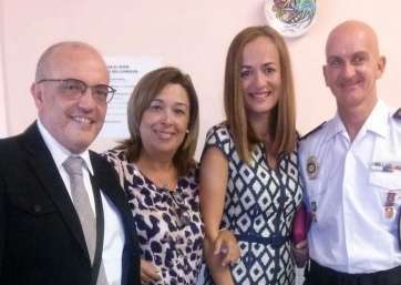 Imagen del acto de entrega de reconocimiento (Foto TA)