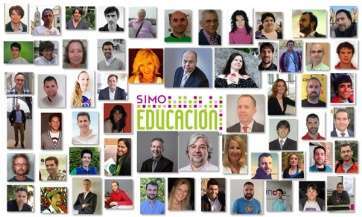 Cartel promocional con los ponentes de Simo Educación 2015 (Foto TA)