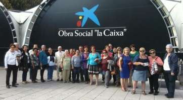 Alumnos en la exposición Romanorum vita (Foto TA)