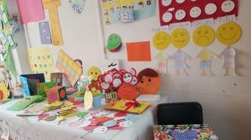 Trabajos de los alumnos (Foto TA)