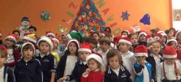 Escolares de Telde y Valsequillo celebran la Navidad (Foto TA)