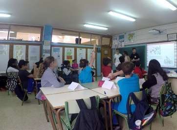 Un momento del proyecto desarrollado en Jinámar (Foto TA)