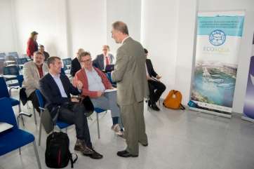 El presidente del Gobierno de Canarias, Fernando Clavijo, entre el público asistente (Foto Acfi Press)