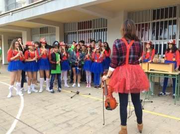 Fiesta carnavalera en el IES Guillermina Brito (Foto TA)