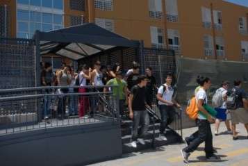 Alumnos del IES Juan Pulido Castro (Foto TA)