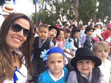 Celebraciones en el CEIP de La Breña (Foto TA)