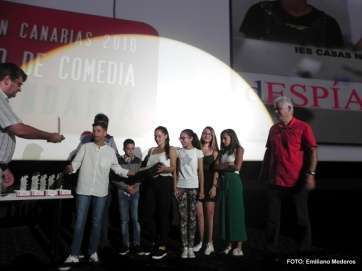 Alumnos participantes del IES Casas Nuevas (Foto TA)