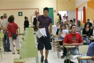 Imagen de archivo de pruebas de la PAU (Foto TA)