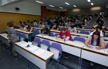 Pruebas de acesso a la ULPGC, realizadas este mismo mes (Foto TA)