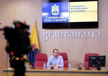 Miguel Montero, consejero de Educación y Juventud del Cabildo de Gran Canaria (Foto TA)