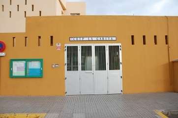 Exterior del CEIP de La Garita (Foto TA)
