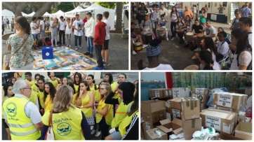 Mosaico de fotos de las actividades (Foto TA)