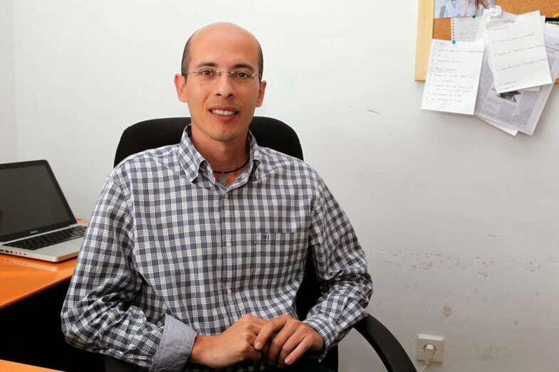 Juan Luis Jiménez, autor del trabajo  (Foto TA)