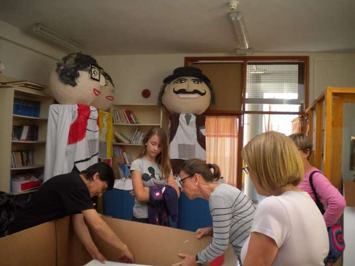 Una imagen de archivo de una actividad de una actividad de un Ampa de Telde (Foto TA)