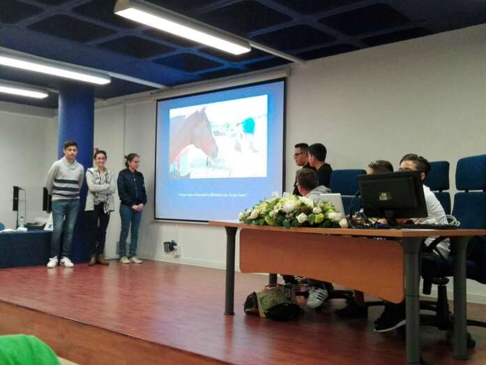 Una imagen de la presentación del proyecto (Foto TA)