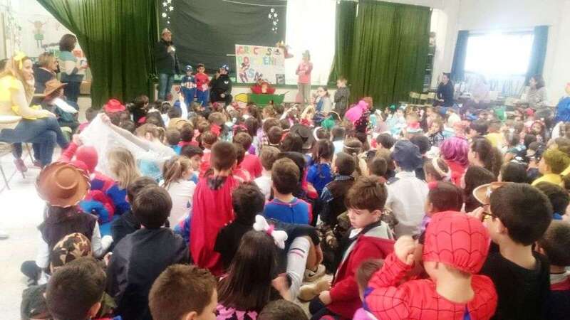 Fiesta de Carnaval en el CEIP San Juan (Foto TA)