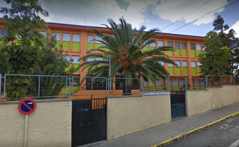 Imagen del IES Las Huesas (Foto TA)