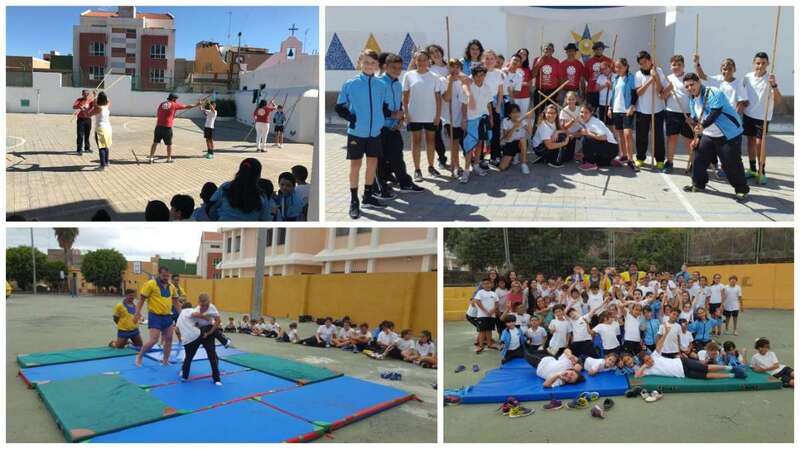 Los alumnos disfrutaron de dos talleres (Foto TA)