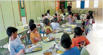 Comedor escolar (Foto TA)
