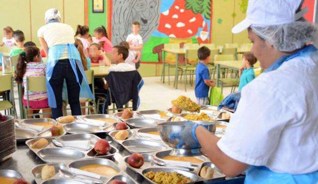 Comedor escolar en un centro de Canarias (Foto Multimedia)