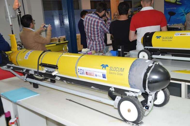 Robot submarino (Foto TA)