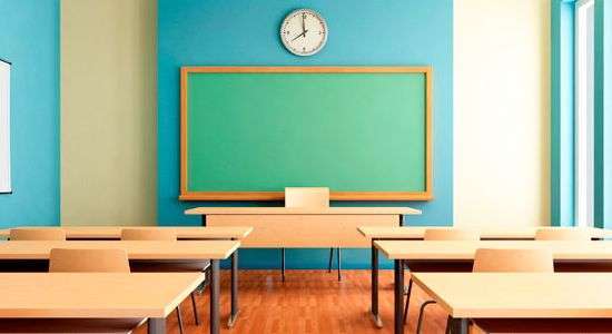 Aula vacía (Foto Multimedia)