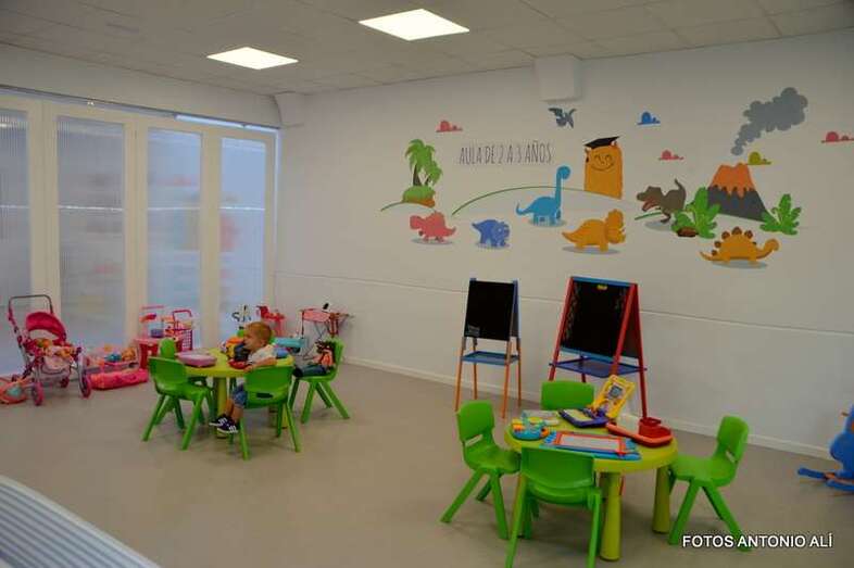 Interior de las instalaciones del centro (Foto Antonio Alí)