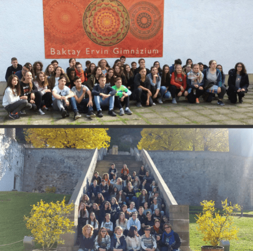 Alumnos del IES Arencibia Gil que participan en el proyecto (Foto TA)