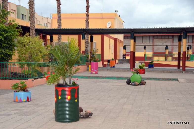 Instalaciones del IES Agustín Miralles (Foto Antonio Alí)