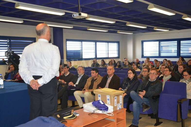 La presentación del concurso se celebró este miércoles en el Centro del Profesorado de Telde (Foto TA)