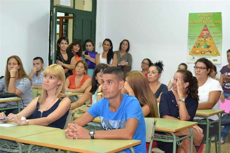 Imagen de archivo de un curso en el CEPA Telde-Casco (Foto TA)