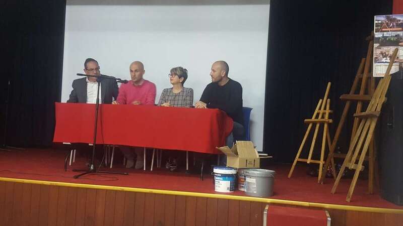 Las jornadas arrancaron este lunes en el IES Santa Lucía (Foto TA)