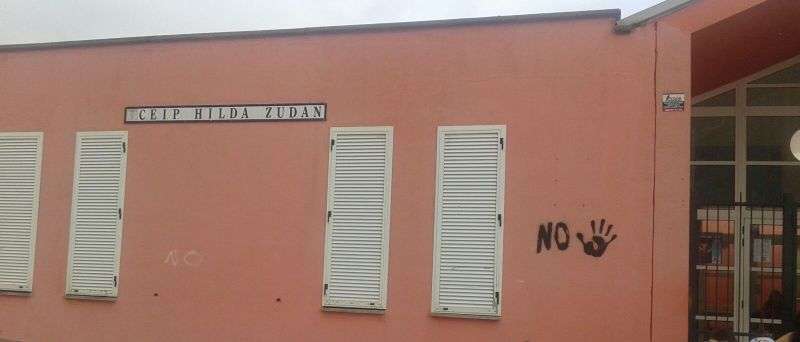 Colegio Hilda Zudán, en el Valle de Jinámar (Foto TA)