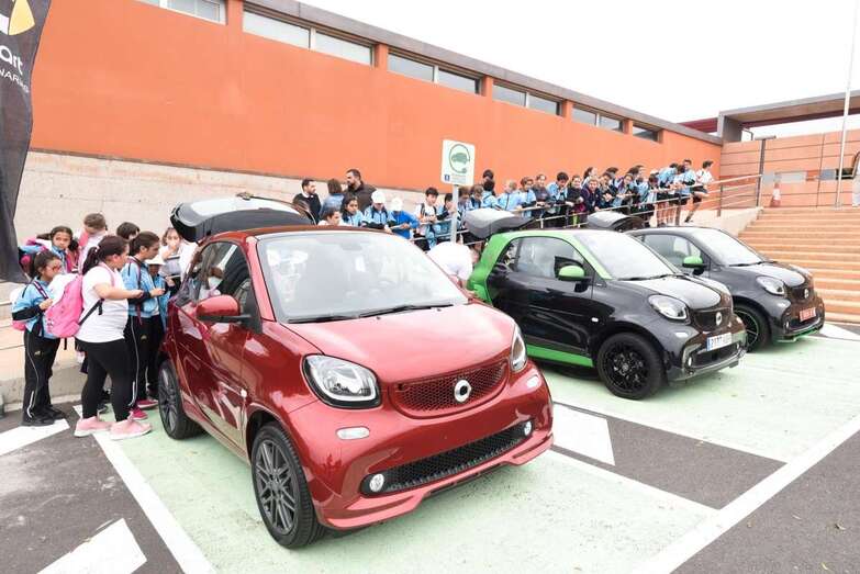 Los pequeños se sumaron a la jornada Gran Canaria Sostenible (Foto TA)