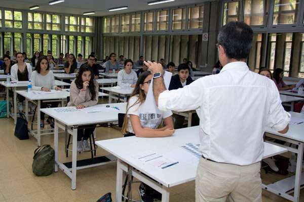 Imagen de archivo de unas pruebas de la EBAU (Foto TA)
